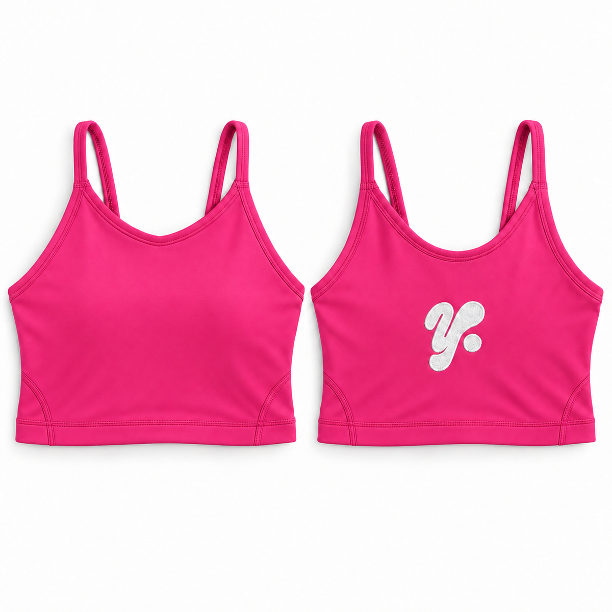 YBL Hot Pink Sports Bra