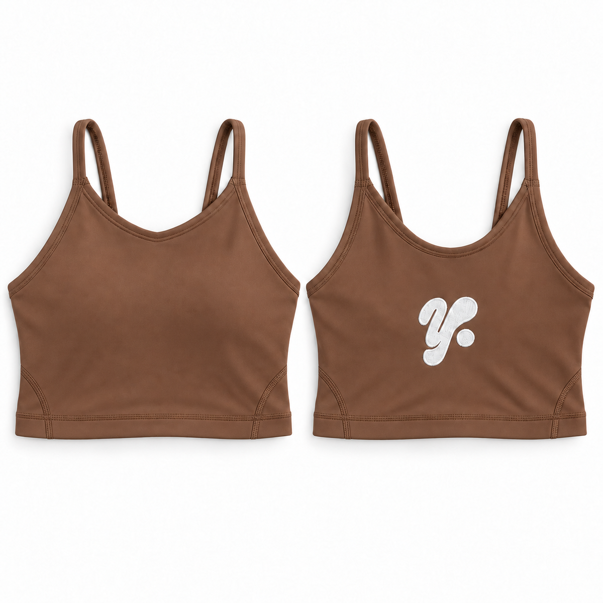YBL Brown Sports Bra